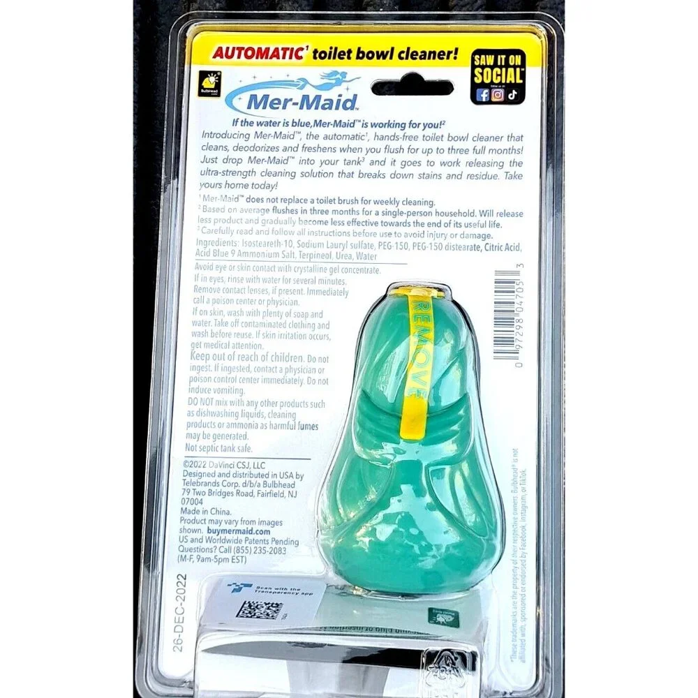 ASTV‎ Mer-Maid Automatic Toilet Bowl Cleaner
